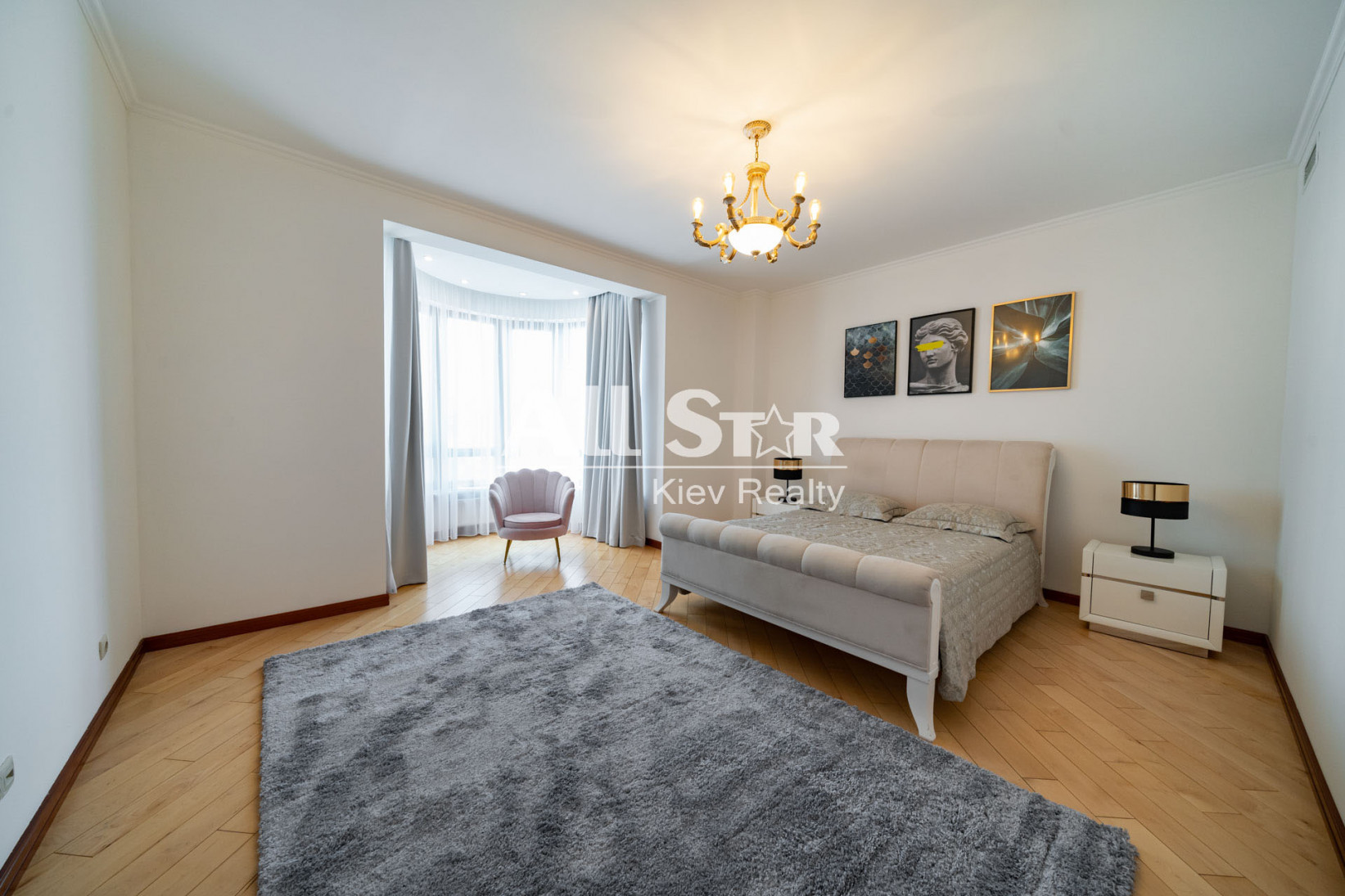 3 BD Apartment for rent in Kiev,  18Б Instytutska St 6