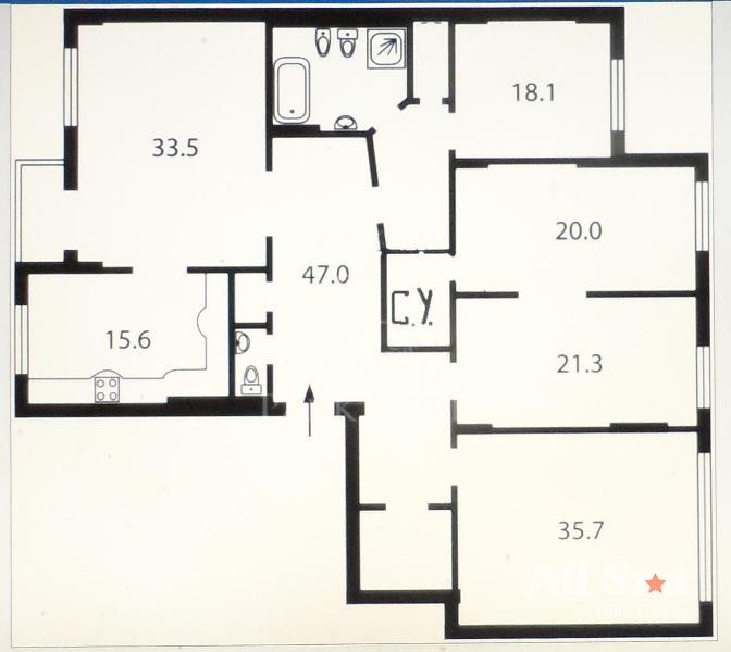 Продажа 5к квартиры в Киеве,  ЖК Капитолий, Крещатик ул., 27Б 20