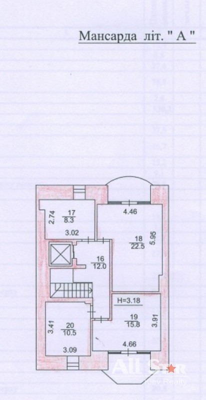 Продажа 5к дома в Киеве,  Тимирязевский переулок, 1Б 6