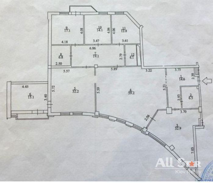 Аренда 4к квартиры в Киеве,  Толстого Льва ул., 39 4