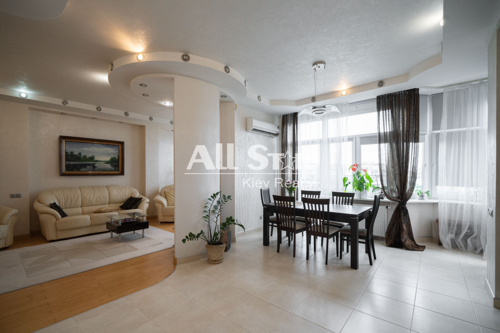 Аренда 3к квартиры в Киеве,  Кловский спуск, 5 0