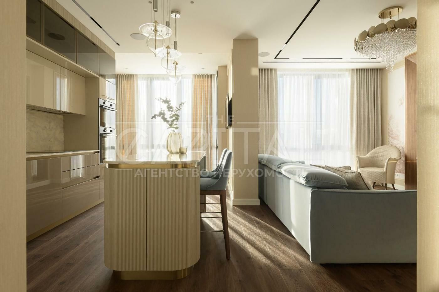 Продажа 3к квартиры в Киеве, ЖК Ярославов Град, Бульварно-Кудрявская ул. (Воровского ул.), 17 1