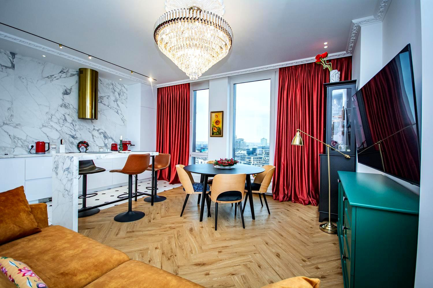 Аренда 3к квартиры в Киеве, ЖК Creator City, Дегтяревская ул., 17 3
