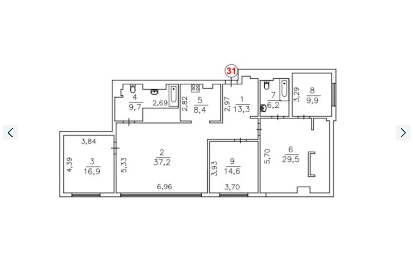 Продажа 3к квартиры в Киеве,  ЖК Новопечерские Липки, Драгомирова Михаила ул., 63 1