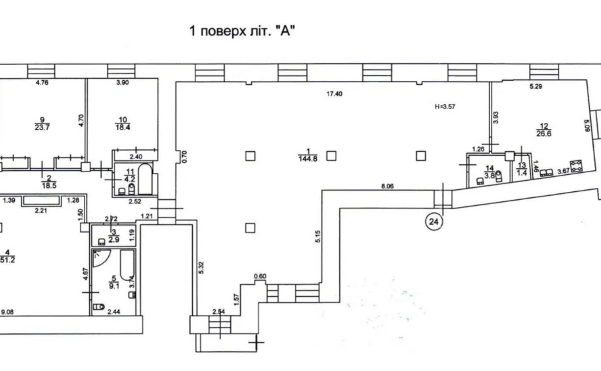 Продажа 5+к квартиры в Киеве,  Никольско-Ботаническая ул., 14 11